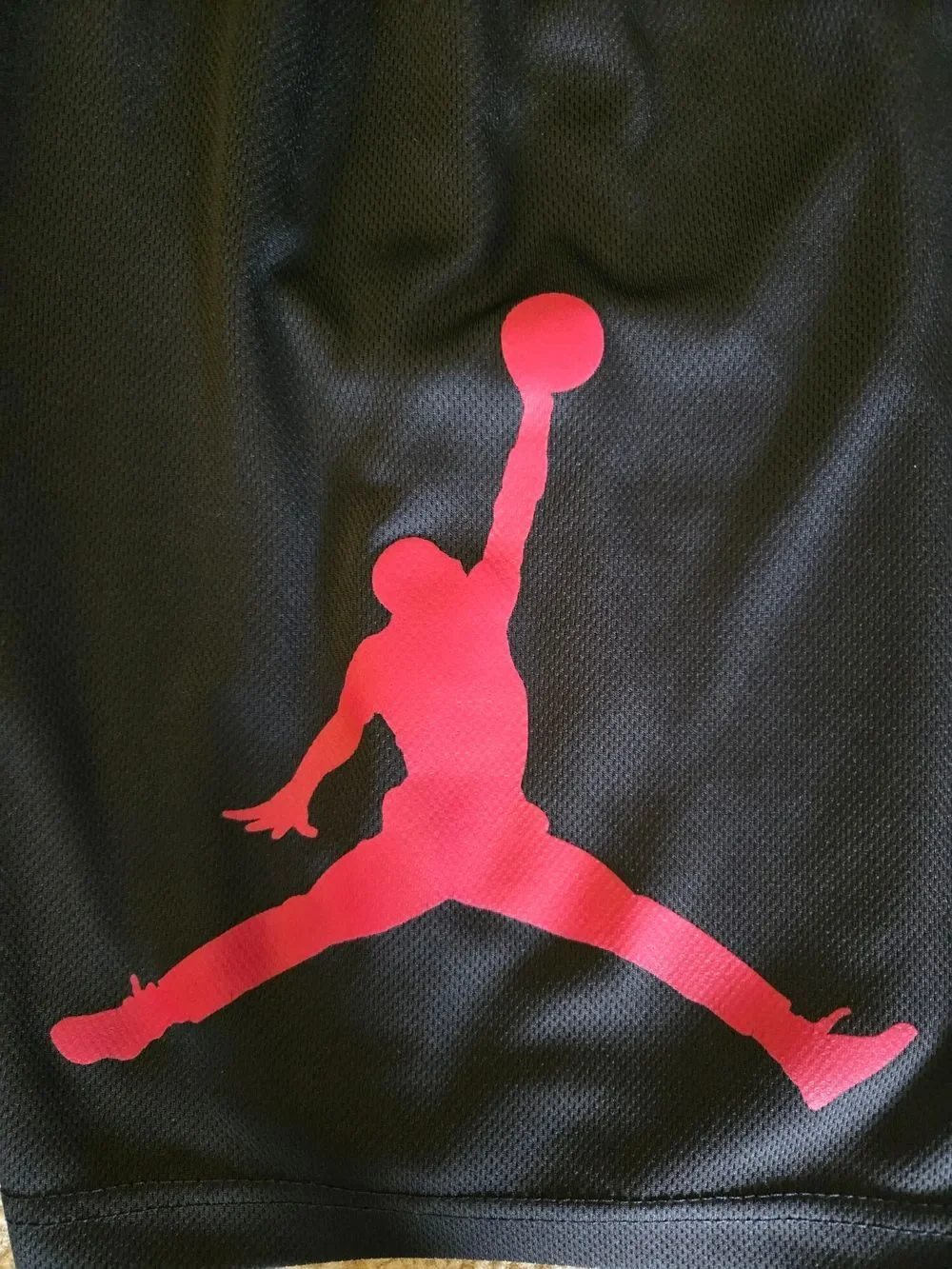 Jordan Black Kids Hoodie & Shorts Set with Multicolor Graphic